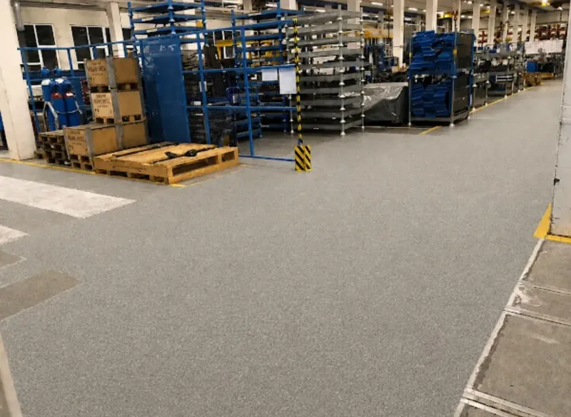 Nachher-Foto: Rissinjektionen, Ergebnis nach der Arbeit